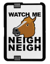 Watch Me Neigh Neigh Black Jazz Kindle Fire HD Cover by TooLoud-TooLoud-Black-White-Davson Sales