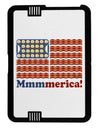 American Breakfast Flag - Bacon and Eggs - Mmmmerica Black Jazz Kindle Fire HD Cover by TooLoud-TooLoud-Black-White-Davson Sales