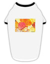 Colorado - Autumn WaterColor Stylish Cotton Dog Shirt-Dog Shirt-TooLoud-White-with-Black-Small-Davson Sales