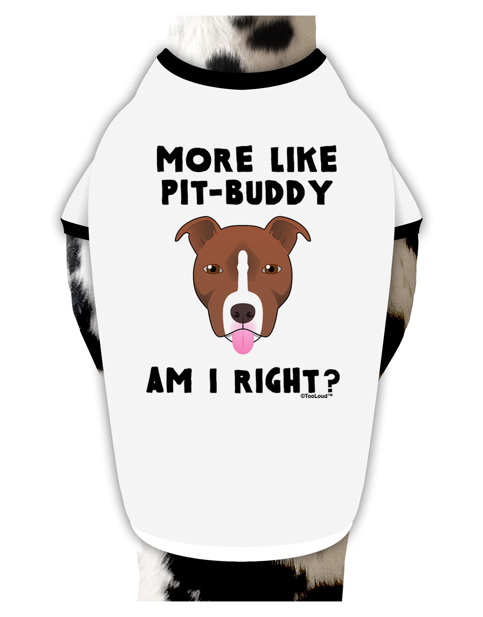More Like Pit Buddy Dog Shirt by TooLoud-Dog Shirt-TooLoud-White-with-Black-Small-Davson Sales