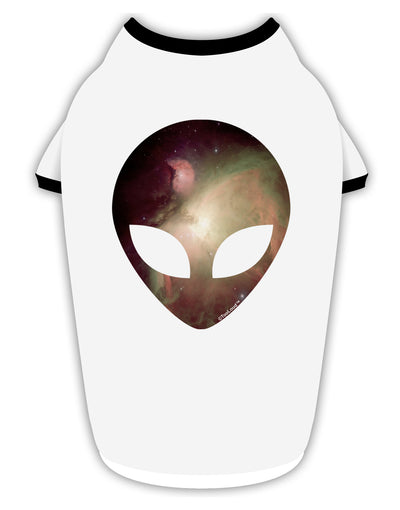 Extraterrestrial Face - Space #2 Stylish Cotton Dog Shirt by TooLoud-Dog Shirt-TooLoud-White-with-Black-Small-Davson Sales