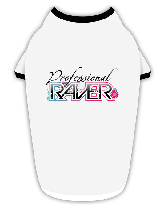 Matching Raver - Professional Stylish Cotton Dog Shirt-Dog Shirt-TooLoud-White-with-Black-Small-Davson Sales