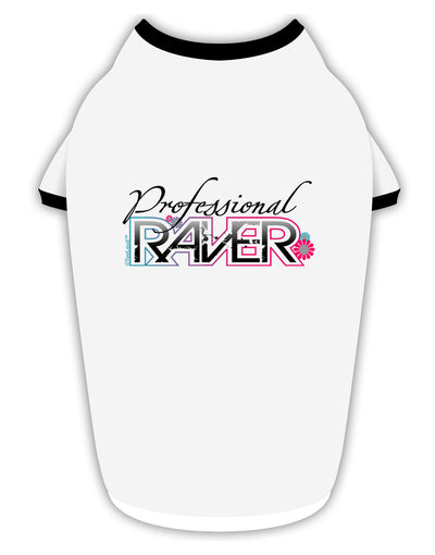 Matching Raver - Professional Stylish Cotton Dog Shirt-Dog Shirt-TooLoud-White-with-Black-Small-Davson Sales