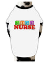 Nicu Nurse Dog Shirt-Dog Shirt-TooLoud-White-with-Black-Small-Davson Sales