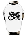 Infinite Lists Dog Shirt by TooLoud-Dog Shirt-TooLoud-White-with-Black-Small-Davson Sales