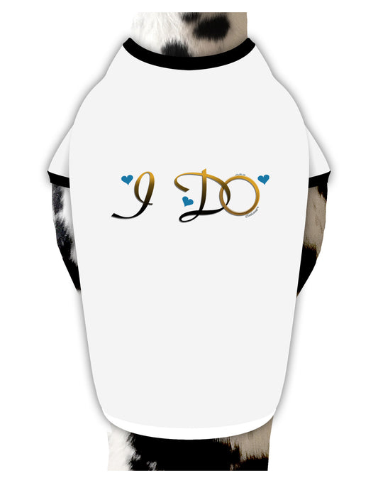 I Do - Groom Dog Shirt-Dog Shirt-TooLoud-White-with-Black-Small-Davson Sales