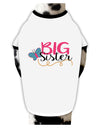 Big Sister Dog Shirt-Dog Shirt-TooLoud-White-with-Black-Small-Davson Sales