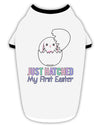 Just Hatched - My First Easter Stylish Cotton Dog Shirt by TooLoud-Dog Shirt-TooLoud-White-with-Black-Small-Davson Sales