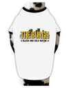 The Burgh Dog Shirt-Dog Shirt-TooLoud-White-with-Black-Small-Davson Sales