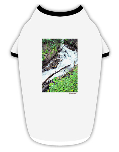 Colorado White River Stylish Cotton Dog Shirt-Dog Shirt-TooLoud-White-with-Black-Small-Davson Sales