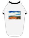 CO Beautiful View Stylish Cotton Dog Shirt-Dog Shirt-TooLoud-White-with-Black-Small-Davson Sales
