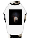 Scary Black Bear Dog Shirt-Dog Shirt-TooLoud-White-with-Black-Small-Davson Sales
