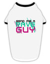 Send Me A Rave Guy Stylish Cotton Dog Shirt-Dog Shirt-TooLoud-White-with-Black-Small-Davson Sales