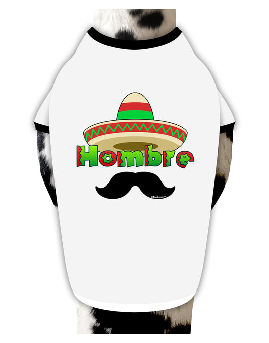 Hombre Sombrero Dog Shirt by TooLoud-Dog Shirt-TooLoud-White-with-Black-Small-Davson Sales