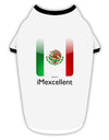 iMexcellent Icon - Cinco de Mayo Stylish Cotton Dog Shirt-Dog Shirt-TooLoud-White-with-Black-Small-Davson Sales