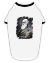 Charles Darwin In Space Stylish Cotton Dog Shirt by TooLoud-Dog Shirt-TooLoud-White-with-Black-Small-Davson Sales