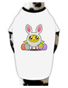 Chick In Bunny Costume Dog Shirt-Dog Shirt-TooLoud-White-with-Black-XL-Davson Sales