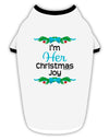 Her Christmas Joy Matching His & Hers Stylish Cotton Dog Shirt-Dog Shirt-TooLoud-White-with-Black-Small-Davson Sales