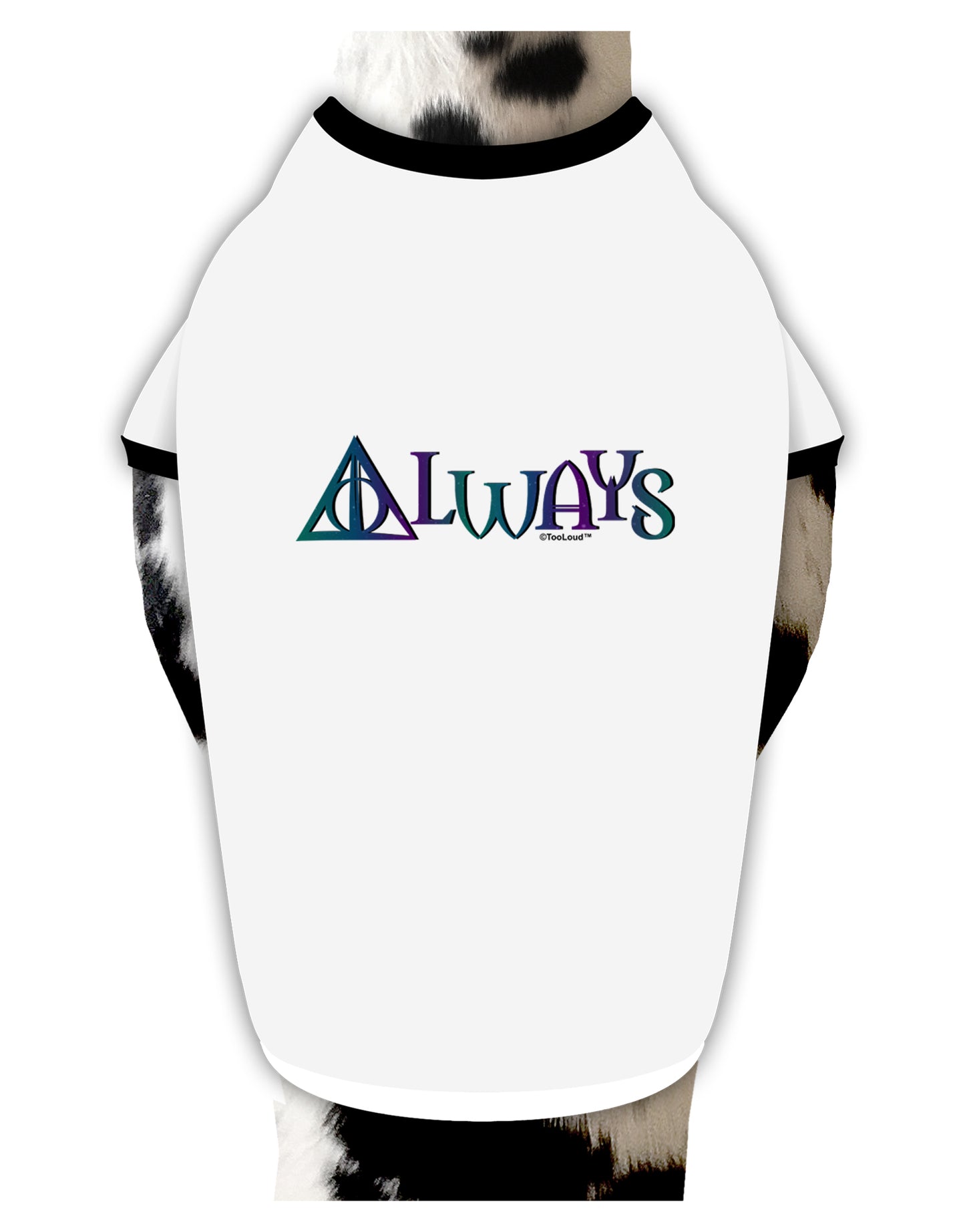 Always Magic Symbol Dog Shirt by TooLoud-Dog Shirt-TooLoud-White-with-Black-Small-Davson Sales