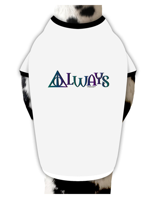 Always Magic Symbol Dog Shirt by TooLoud-Dog Shirt-TooLoud-White-with-Black-Small-Davson Sales