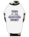 This Is My Easter Shirt Dog Shirt-Dog Shirt-TooLoud-White-with-Black-Small-Davson Sales