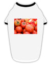 Buy Local Produce Tomatoes Stylish Cotton Dog Shirt-Dog Shirt-TooLoud-White-with-Black-Small-Davson Sales