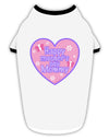 Happy Mother's Day Mommy - Pink Stylish Cotton Dog Shirt by TooLoud-Dog Shirt-TooLoud-White-with-Black-Small-Davson Sales