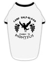 Camp Half Blood Cabin 12 Dionysus Stylish Cotton Dog Shirt by TooLoud-Dog Shirt-TooLoud-White-with-Black-Small-Davson Sales