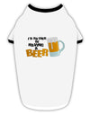 I'd Rather Be Having A Beer Stylish Cotton Dog Shirt-Dog Shirt-TooLoud-White-with-Black-Small-Davson Sales