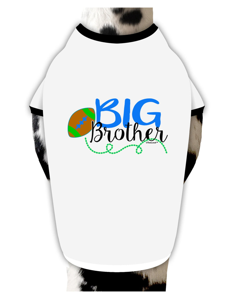 Big Brother Dog Shirt-Dog Shirt-TooLoud-White-with-Black-Small-Davson Sales