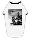 UFO Sighting - Extraterrestrial Stylish Cotton Dog Shirt by TooLoud-Dog Shirt-TooLoud-White-with-Black-Small-Davson Sales