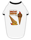 Suck It Up Buttercup Icecream Stylish Cotton Dog Shirt-Dog Shirt-TooLoud-White-with-Black-Small-Davson Sales