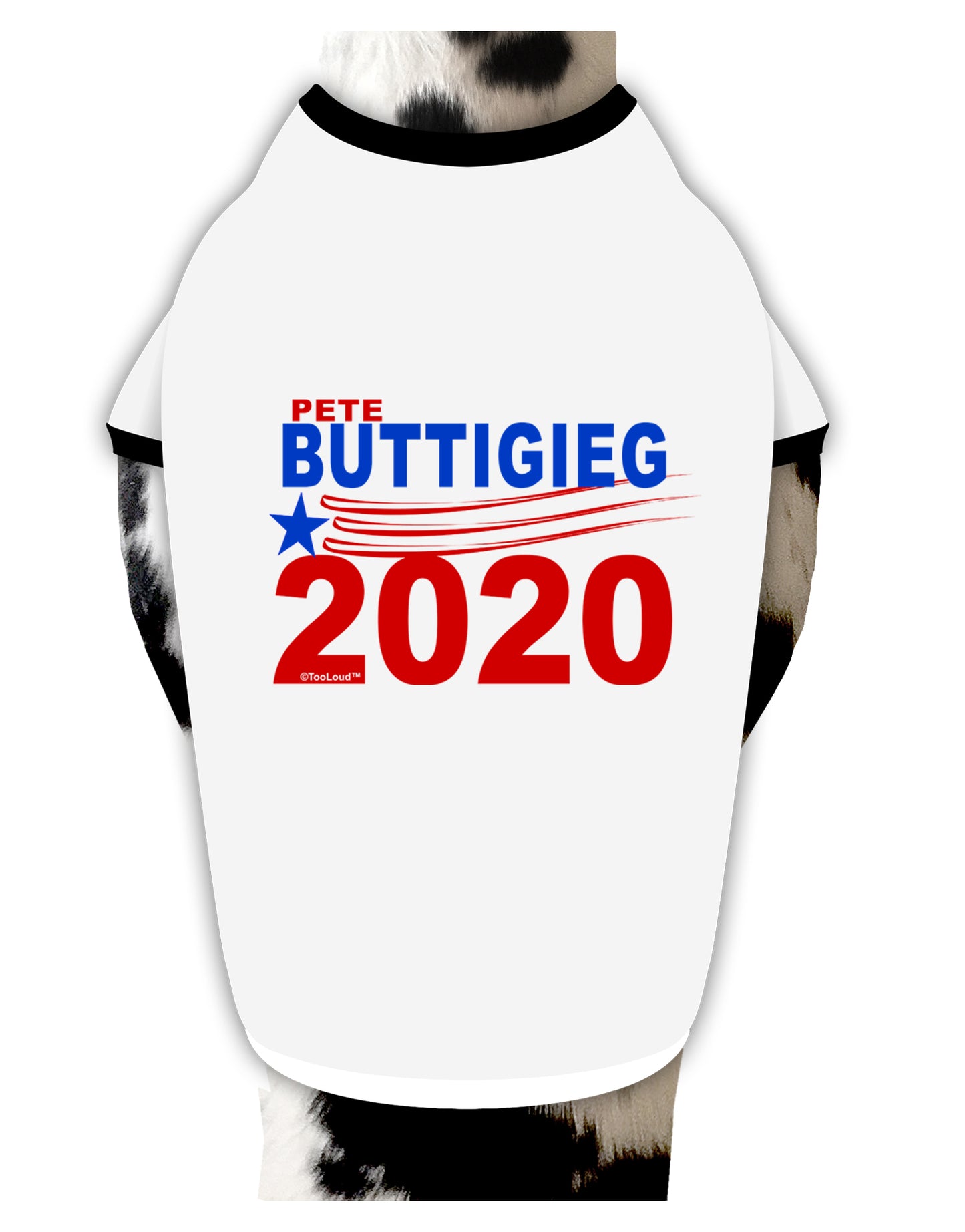 Pete Buttigieg 2020 President Dog Shirt by TooLoud-Dog Shirt-TooLoud-White-with-Black-Small-Davson Sales