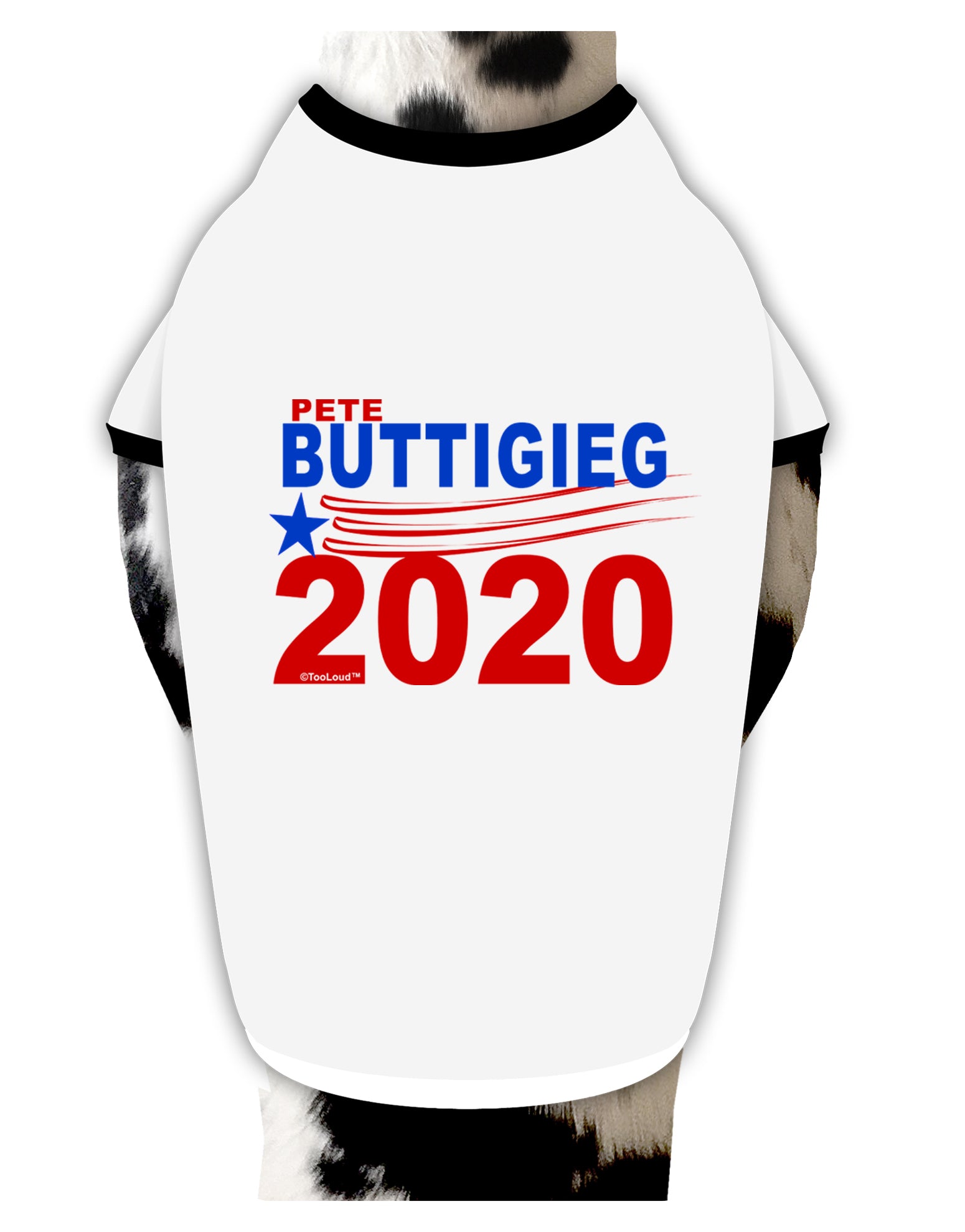 Pete Buttigieg 2020 President Dog Shirt by TooLoud-Dog Shirt-TooLoud-White-with-Black-Small-Davson Sales