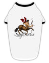 Sagittarius Color Illustration Stylish Cotton Dog Shirt-Dog Shirt-TooLoud-White-with-Black-Small-Davson Sales