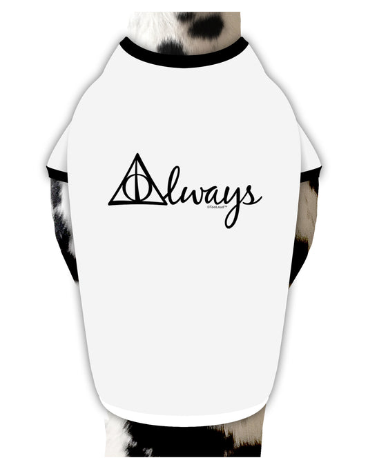 Always Magic Symbol Cursive Dog Shirt by TooLoud-Dog Shirt-TooLoud-White-with-Black-Small-Davson Sales