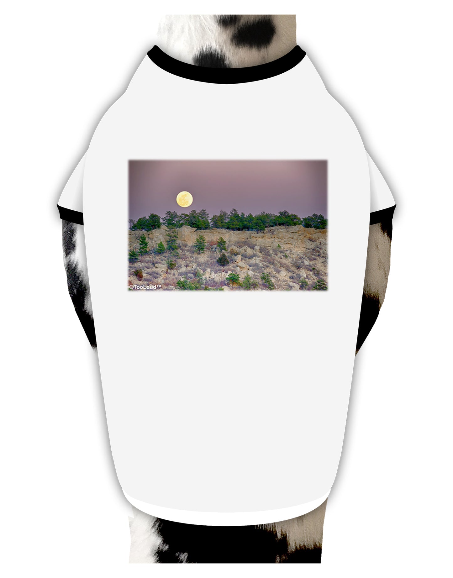 Ute Park Colorado Dog Shirt by TooLoud-Dog Shirt-TooLoud-White-with-Black-Small-Davson Sales