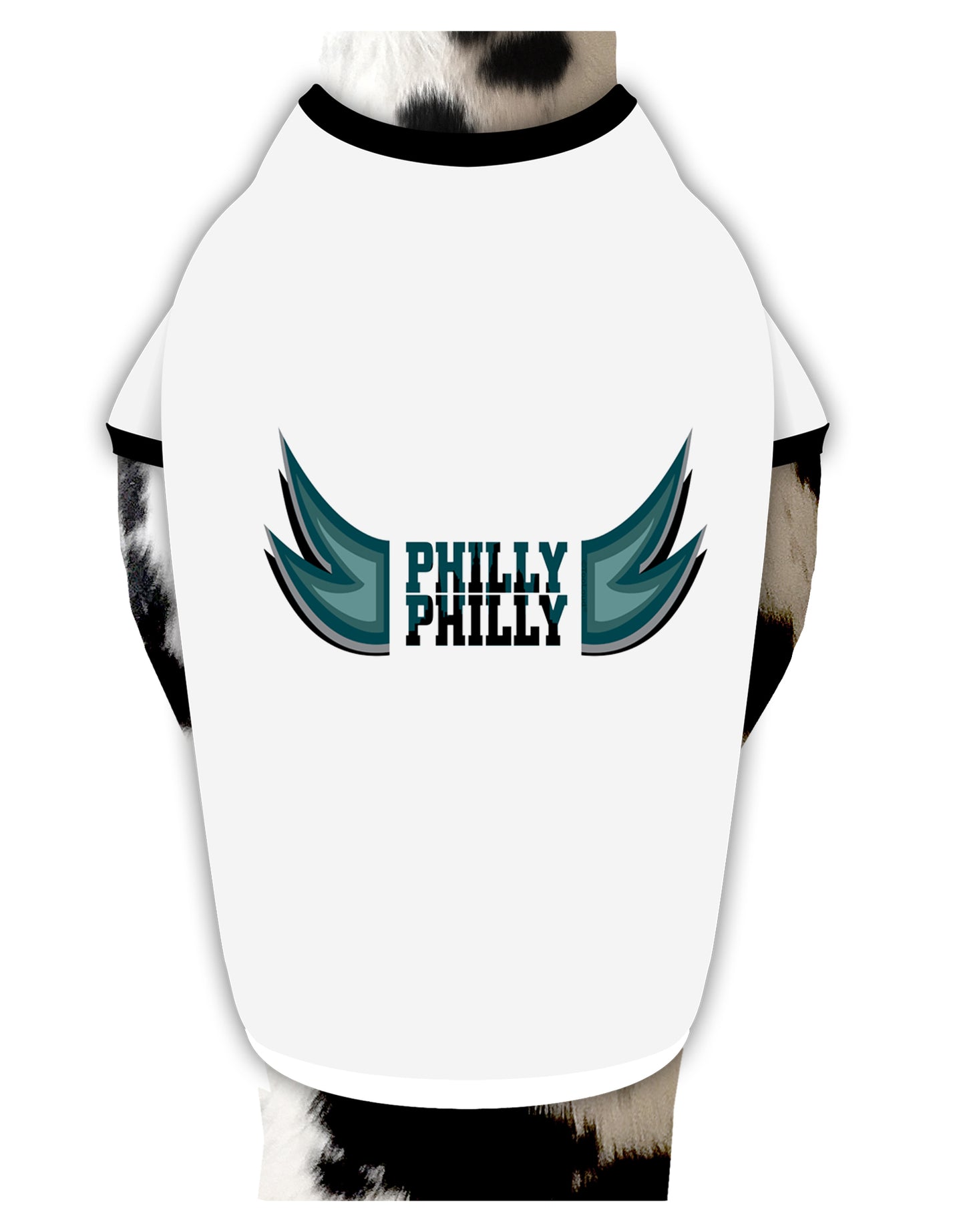 Philly Philly Funny Beer Drinking Dog Shirt by TooLoud-Dog Shirt-TooLoud-White-with-Black-Small-Davson Sales