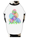 Gel Look Easter Eggs Dog Shirt-Dog Shirt-TooLoud-White-with-Black-Small-Davson Sales