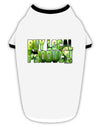 Buy Local - Green Tomatoes Text Stylish Cotton Dog Shirt-Dog Shirt-TooLoud-White-with-Black-Small-Davson Sales