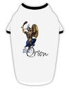 Orion Color Illustration Stylish Cotton Dog Shirt-Dog Shirt-TooLoud-White-with-Black-Small-Davson Sales