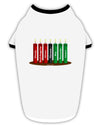 Kwanzaa Candles 7 Principles Stylish Cotton Dog Shirt