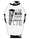 I Like Big Stacks -of books- Dog Shirt-Dog Shirt-TooLoud-White-with-Black-Small-Davson Sales