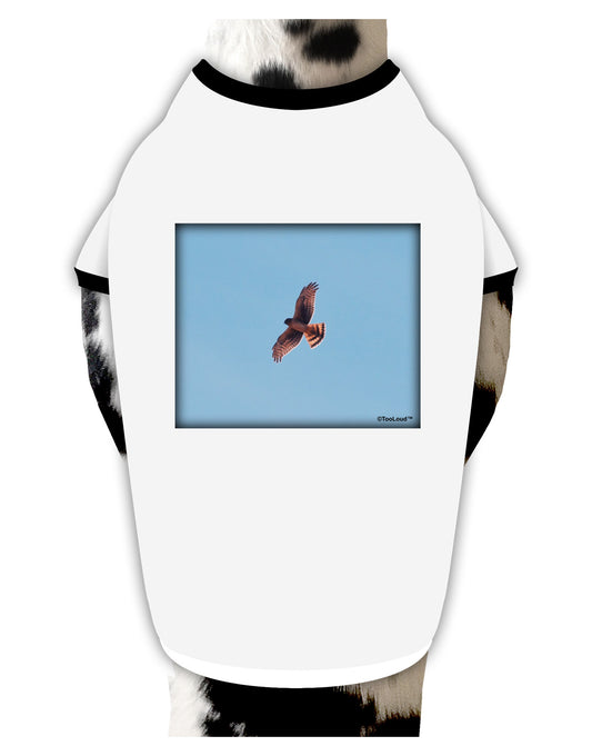 Soaring Peregrine Dog Shirt-Dog Shirt-TooLoud-White-with-Black-Small-Davson Sales