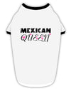 Mexican Queen - Cinco de Mayo Stylish Cotton Dog Shirt-Dog Shirt-TooLoud-White-with-Black-Small-Davson Sales