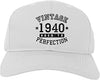 1940 Vintage Aged to Perfection 1940 Baseball Cap Dat Hat-Baseball Cap-TooLoud-WHITE-One-Size-Davson Sales