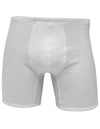 Mens Stretch Thermal Cotton Boxer Brief-NDS Wear-White-Small-Davson Sales