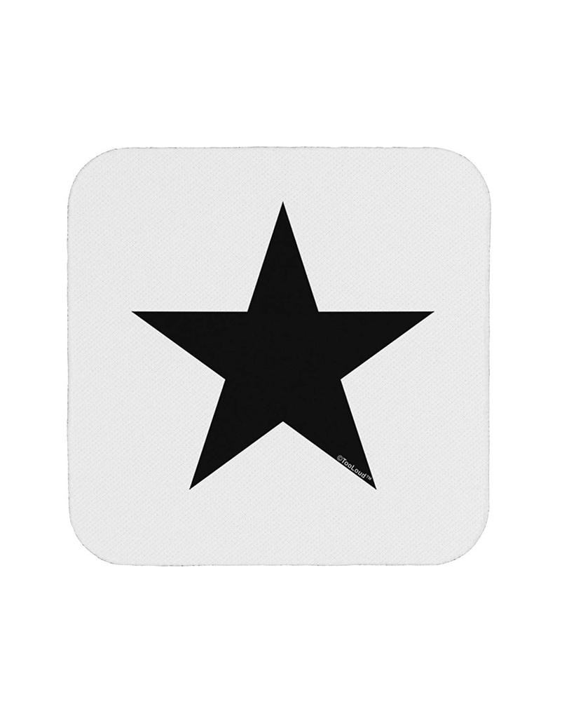 Black Star Coaster-Coasters-TooLoud-1 Piece-Davson Sales
