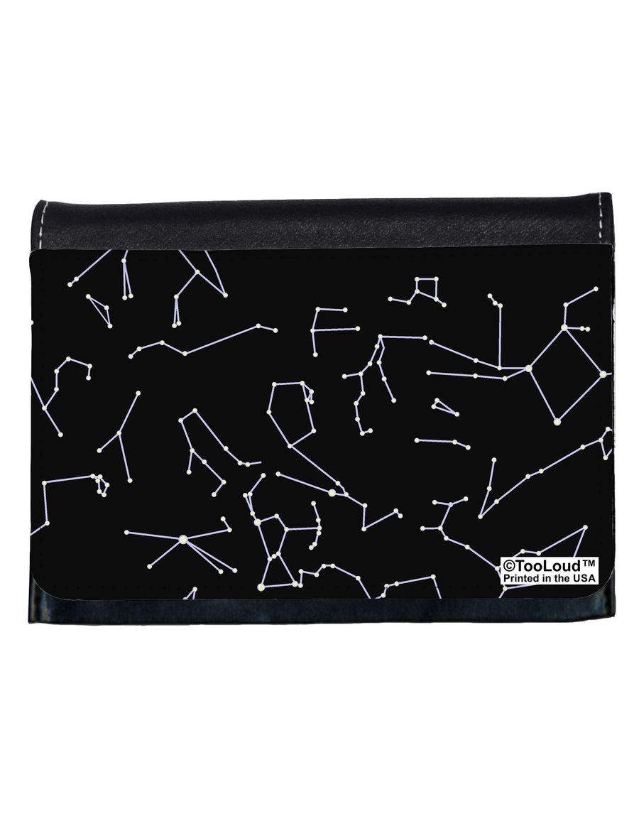 Constellations Black All Over Ladies Wallet All Over Print-Wallet-TooLoud-White-One Size-Davson Sales