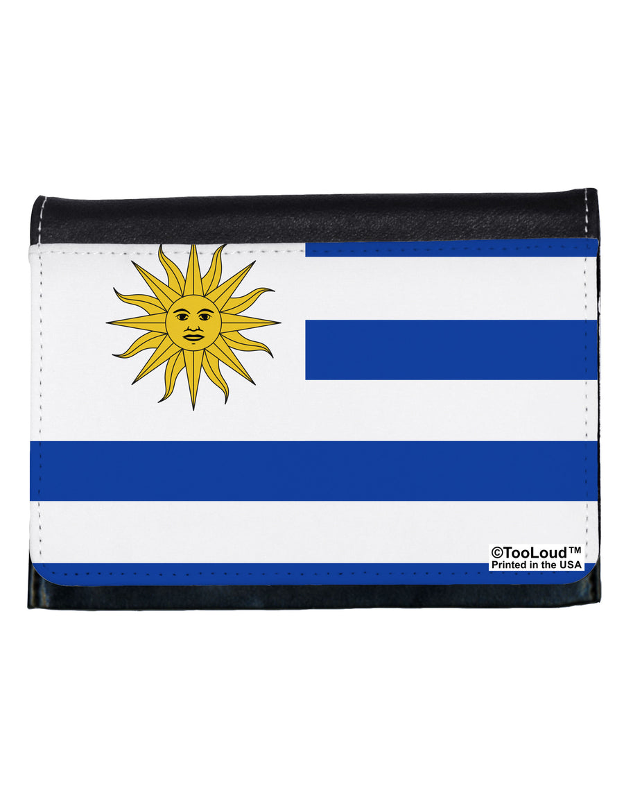 TooLoud Uruguay Flag AOP Ladies Wallet-Wallet-TooLoud-White-One Size-Davson Sales